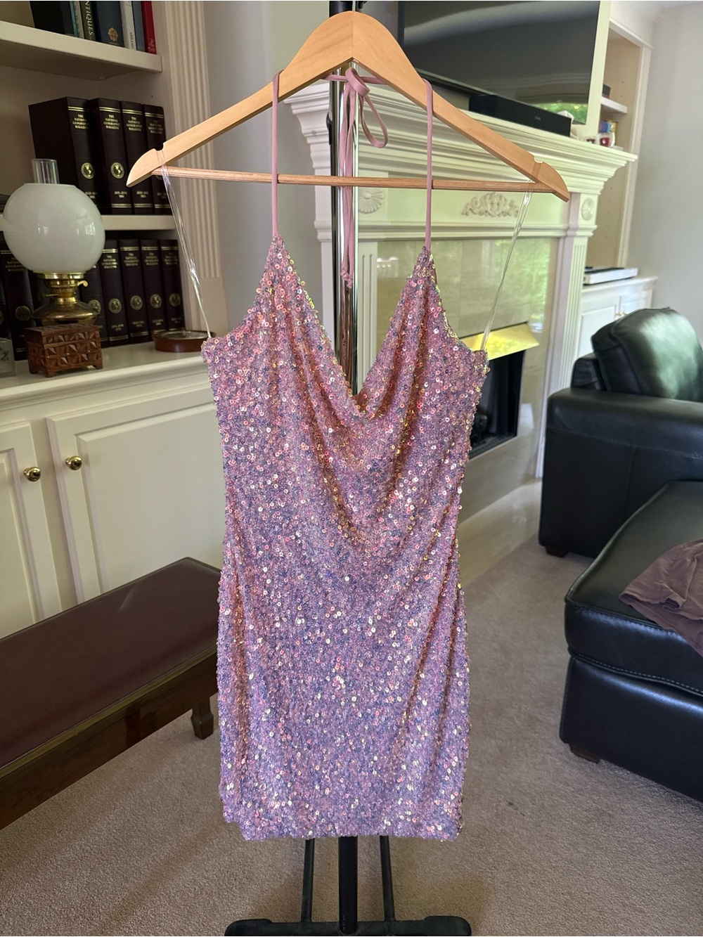 Party Glam Sequin Mini Dress